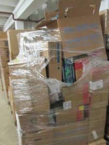 pallet lot of binders, folders, loc...