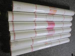 6 rolls of wall paper ...