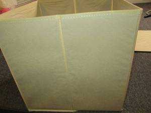 case of 8 large storage cubes ...