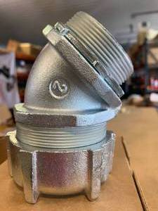 Lot of Two Thomas Betts 5247 Connectors 2 Inch