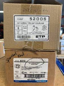 Two Boxes of Couplers Connectors