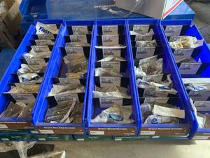 Variety of Brass Screws & Bolts (Bins Not Included)