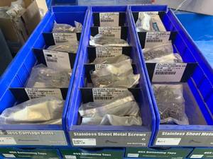 Stainless Steel Screws & Bolts (Bins Not Included)