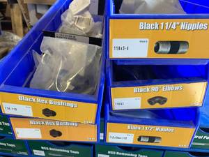 Pipe Fitting Lot (Bins Not Included)