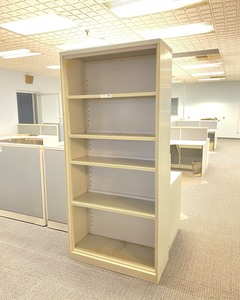 lot 5-313 image: Steelcase Book Shelf