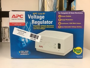 lot 9-343 image: APC Voltage Regulator