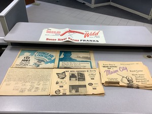 lot 1-130 image: Vintage Newspapers (Ads)