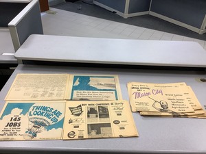 lot 1-129 image: Vintage Newspapers (Ads)