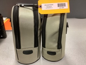lot 9-241 image: Two Canon lens cases