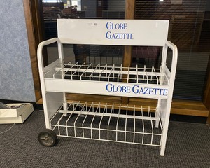 lot 8-036 image: Newspaper Rack
