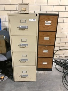 lot 5-504 image: File Cabinets