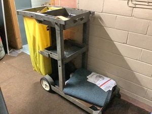 lot 7-544 image: Commercial Cleaning Cart