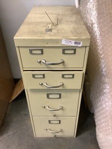 lot 5-531 image: File Cabinet And Contents