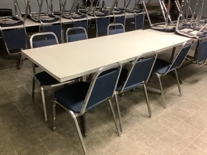 lot 5-603 image: Table And Chairs