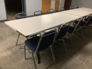 lot 5-602 image: Table And Chairs