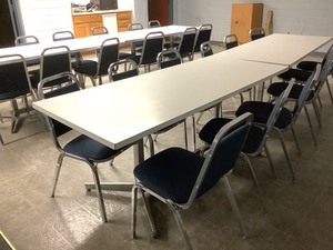 lot 5-605 image: Table And Chairs
