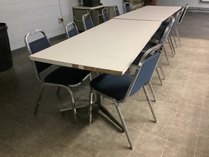lot 5-604 image: Table And Chairs