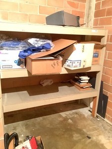 lot 6-611 image: Wood Shelf