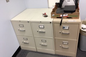 lot 5-316 image: File Cabinets