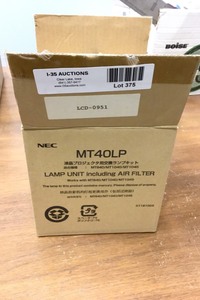lot 9-375 image: NEC MT40LP Lamp, New