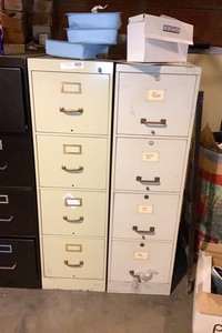 lot 5-658 image: File Cabinets