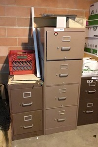 lot 5-665 image: File Cabinets
