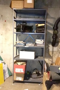 lot 6-668 image: Metal Shelf
