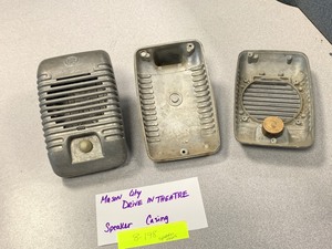 lot 8-198 image: Two Antique Speaker Cases