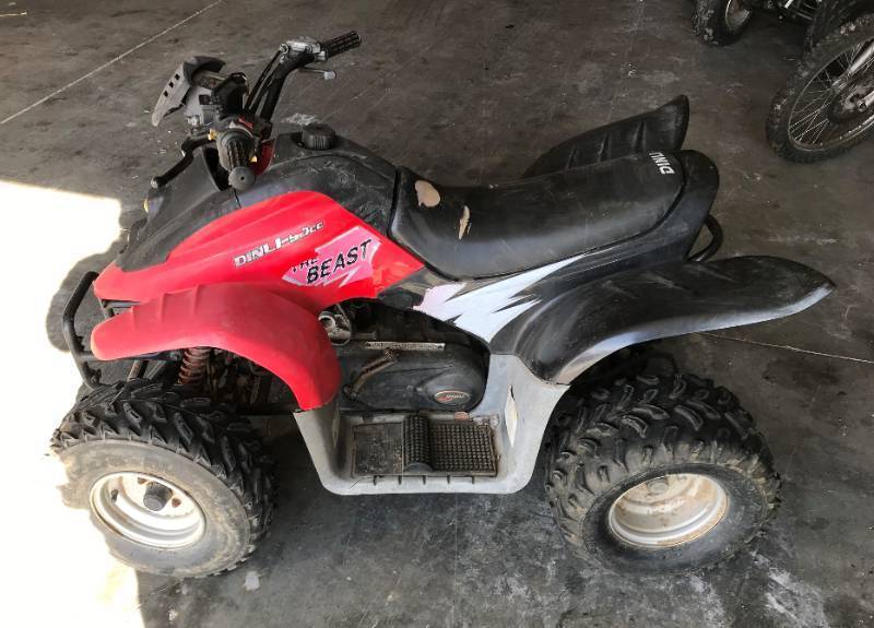 lot 4 image: 2004 Dinli The Beast 90cc ATV