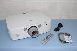 lot 2 image: NEC PA Series 5500-Lumens of Brightness PA550-W Widescreen HD Projector  Projection System