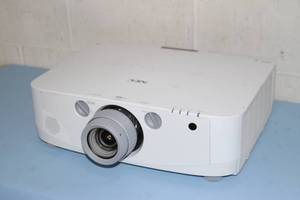lot 34 image: NEC PA550W 5500 ANSI Lumen Widescreen Advanced Home Theater HD 3LCD Projector w NP13ZL Zoom Lens & More