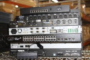 lot 44 image: Lot of Professional Audio & Video AV Equipment  Components