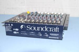 lot 54 image: Soundcraft EPM 8 Compact Pro Audio Mixing Console - 8 Mono  2 Stereo Input Channels - Recording & Live Sound Mixer