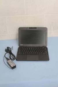 lot 23 image: Lenovo N22-20 Chromebook 80SF 11.6 Laptop Computer w Intel Celeron Chrome OS & Power Adapter
