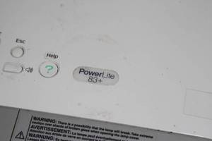 lot 75 image: Epson PowerLite 83 2200-Lumen XGA Conference Room LCD Computer  Video Projector