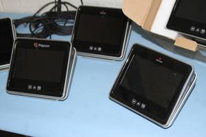 lot 91 image: Lot of Polycom Touch Controls - 5 Units