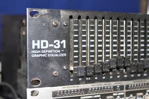 lot 95 image: Miscellaneous Lot of Vintage Pro Audio Equalizers EQ - As Pictured