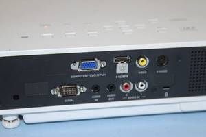 lot 56 image: Casio Signature Series Laser Light Source HD DLP 3D Ready Home Theater  Conference Projector - Projection System