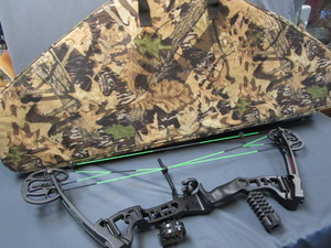 lot 54 image: Barnett Compound Bow, Case