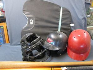 lot 73 image: Umpires Gear, Bats