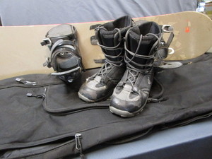 lot 125 image: Snow Board, Boots