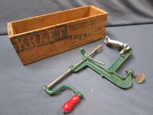 lot 132 image: Apple Peeler Cheese Box