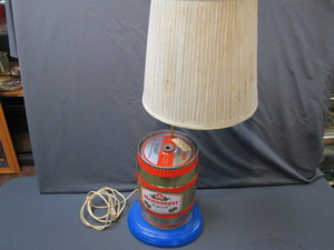 lot 133 image: Keg Lamp