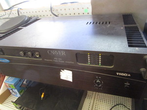 lot 153 image: Crow Carver Amplifier