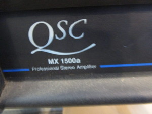 lot 171 image: QSC Amplifier