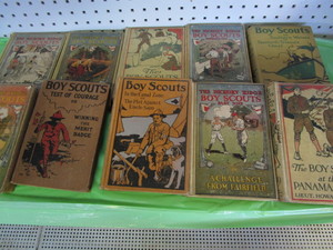 lot 195 image: Boy Scout Books
