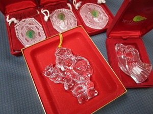 lot 41 image: Waterford Crystal Annual Ornaments