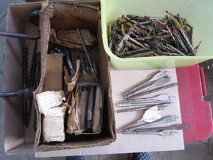 lot 245 image: Drill Bits, Punches, Shoulder Brace