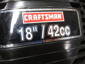 lot 252 image: Craftsman Chainsaw