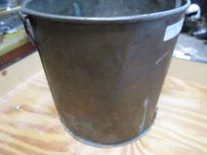 lot 261 image: Copper Still Basin